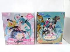初音ミクモダンチャイナ & 初音ミク×RODY フィギュア 2個セット