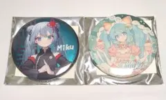 初音ミク　缶バッジ