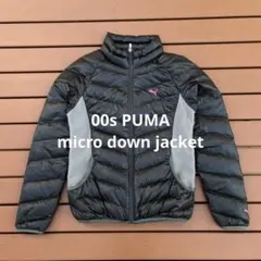 y2k 00s PUMA micro down jacket