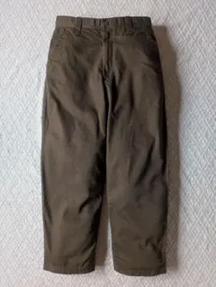 Uniqlo U ワイドフィットチノ ダークブラウン チノパン ワークパンツ