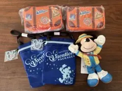 東京ディズニーリゾート バケーションパッケージ　ポーチセット　ぬいぐるみ