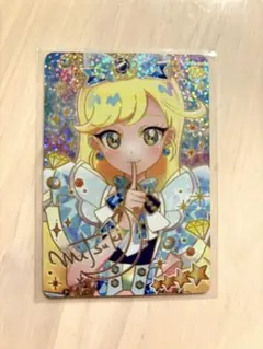 ひみつのアイプリ　リング1弾　ジュエルバズリウムサファイア　サプライズ　サイン