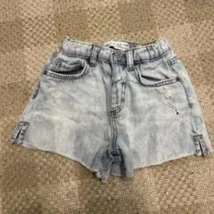 S ZARA デニムパンツ ショートパンツ 98cm