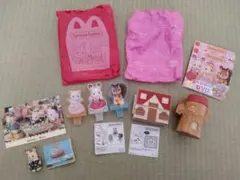 シルバニアファミリーハッピーセットまとめ売り(3点おまけ付き！)