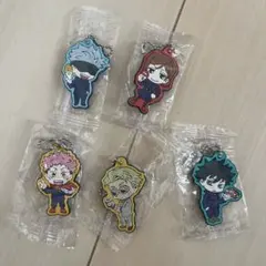 呪術廻戦⭐︎くら寿司 キャラクターキーホルダー 5体セット　ビッくらポン