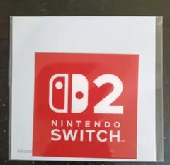 新品・未開封・非売品★Nintendo Switch2 ロゴステッカー