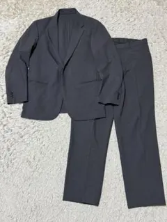 UNIQLO ユニクロ M 88cm 感動 グレー スーツ セットアップ