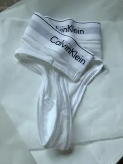 Calvin Klein/カルバンクライン ウエスト　ロゴ Tバック ショーツ