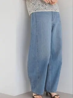 美品】deuxieme classe タックバギーデニム 34 - メルカリ
