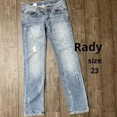 Rady ダメージ加工デニム 23