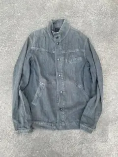 archive 亜熱帯 リネン ナイロン ハイネックジャケット グレー swagのサムネイル
