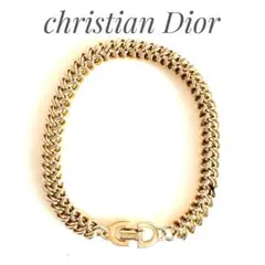 Christian Dior ディオール 喜平　チェーン　ブレスレット ゴールド