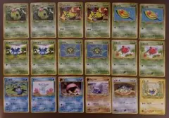 【未使用】旧裏ポケモンカードneo拡張パック第2弾「遺跡を超えて…」全18枚