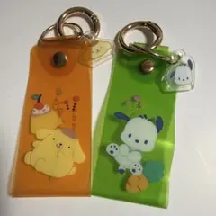 キャラクターキーホルダーセットポムポムプリン、ポチャッコ