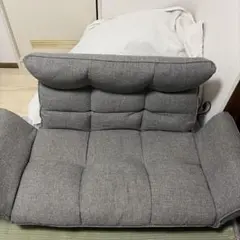 [直接引渡限定]グレー モダンソファ クッション付き