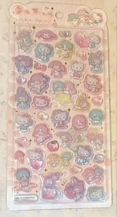 うるちゅるポップシール　サンリオ　マイメロディ　キキララ　キティ