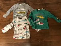 新幹線　ロングTシャツ3枚セット　サイズ90