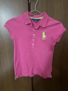 Ralph Lauren ビッグポニー ポロシャツ y2k swag ピンク - メルカリ