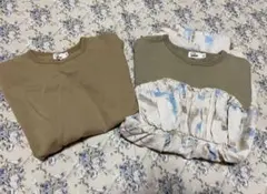 ペアマノン　ワンピース　半袖　90cm 2枚セット