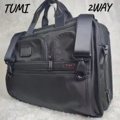 TUMI 2WAY ビジネスバッグ 拡張ジップ 26303141D0 【美品】のサムネイル