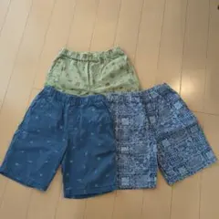 ユニクロ　ショートパンツ3枚セット