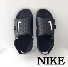 ナイキ NIKE SUNRAY サンダルキッズ 16cm マジックテープブラック