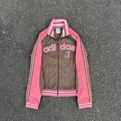 00s old adidas トラックフーディー　ジャケット　Y2K シティ 00s adidas フーディートラックジャケット – 【古着屋3peace】