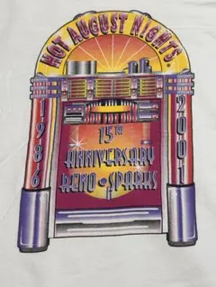 HOT AUGUST NIGHTS 15周年 Tシャツ