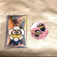 ミニオンズ マルチケース カラビナ付きパスケース 定期入れ