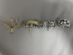 ポニーフック 4点セット ヘアアクセサリー