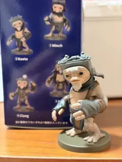 マンダロリアン&グローグー リトルスタチュー フィギュア アンゼラ人
