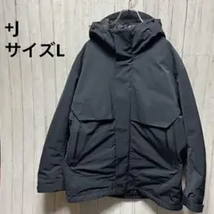 ユニクロ　+j ハイブリッドダウン　オーバーサイズ　パーカー　ダウンジャケット