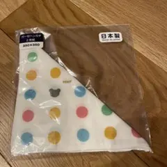 ミキハウス　ガーゼハンカチ 350x350mmのサムネイル