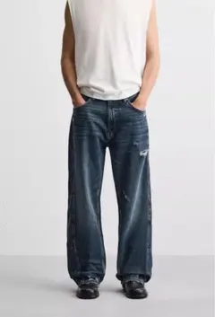 ダメージ加工 デニム