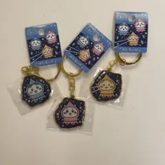 ちいかわ ダイカットキーホルダー 富山限定 ほたるいか ハチワレ うさぎ 3点