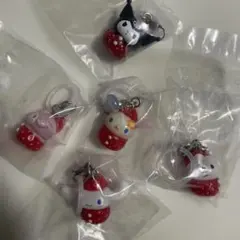 サンリオ　いちご　めじるしアクセサリー　セット