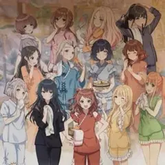 極楽湯 学園アイドルマスター 紫雲清夏 のぼり 氷煌 - メルカリ