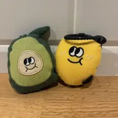 新品✨エコバッグ ショッピングバッグ レモン アボカド 2つセット