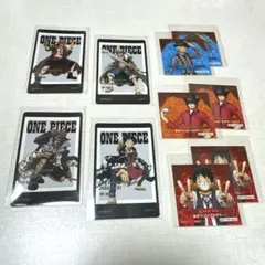 ワンピースタワー4周年ステッカールフィ&エース&サボ＊ログ