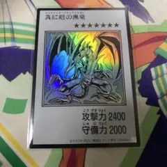 真紅眼の黒竜 レッドアイズブラックドラゴン モノクロ