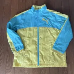 Puma ジップアップジャケット 青/黄