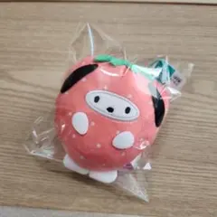 サンリオキャラクターズ フルーツ着ぐるみ　マスコット いちご ポチャッコ