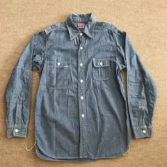 A-1 CLOTHING KINGOFTHEROAD chambrayshirt