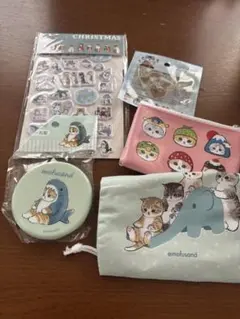 mofusand 動物キャラクターグッズセット写真すべて。