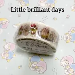 リトルブリリアントデイズ マスキングテープ サクラ抹茶ラテ カモ井