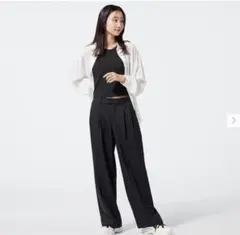 【GU】ウエストバギーパンツ