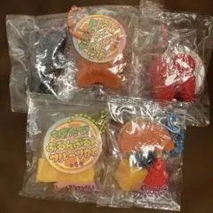 もぎたて！ ぷるんぷるん フルーツBC スクイーズ キーホルダー 5個セット