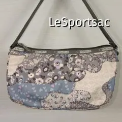 LeSportsac パッチワークハンドバッグ ポーチ 花柄 レスポートサック
