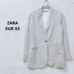 ZARA テーラードジャケット シングルボタン EUR XS きれいめ J488