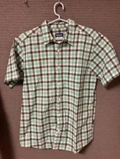 Patagonia 半袖　チェックシャツ